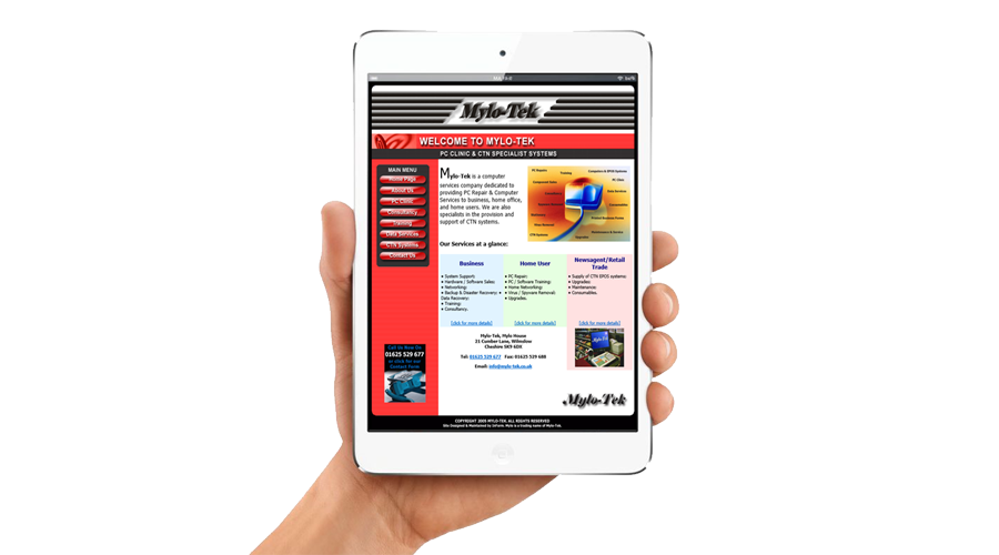 Mylo-Tek Limited Website by InForm Web Design